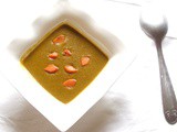 Recette de soupe de lentilles vertes et pois cassés aux épices