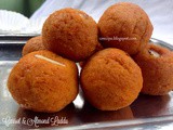 Carrot and Almond Laddu