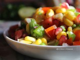 Pomegranate and Corn Salad