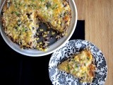 Chicken, Black Bean and Tortilla Pie and a Giveaway