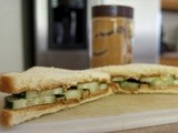 Peanut Butter & Cucumber Sandwich from Horse Camp