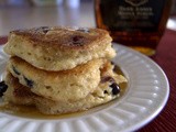 Secret Recipe Club - The Fluffiest Blueberry Lemon Pancakes