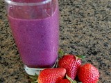 Smoothie Saturday - Blackberry Strawberry Smoothie