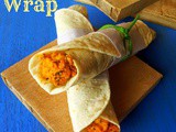 Paneer Kathi Wraps - My Guest Post For Rafee
