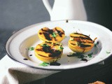 Grilled mango necatarines chaat