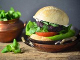 Indian-style beet burgers