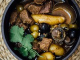 Olive and beef stew