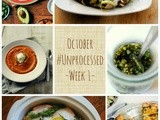 October #Unprocessed, Week 1