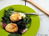 Risk-Taking and Crispy Goat Cheese Salad