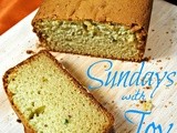 Sundays with Joy -- Avocado Pound Cake (Tiffany Style)