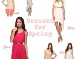 Window Shopping in the Digital Age (Spring Dresses)