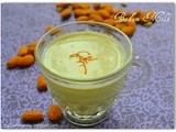 Badam Milk/Almond Milk Shake/Kesar Badam Shake