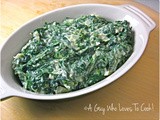 Steakhouse Creamed Spinach