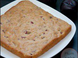 Egg-less Plum Cake
