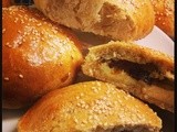 Cheese and Tomato filled Bread Rolls