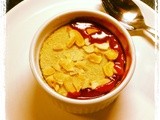 Plum and Almond Crumble