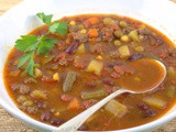 Chuckwagon Soup (Chili Vegetable) for #SoupSwappers