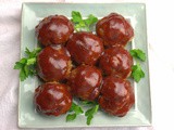 Easy Meatloaf Meatballs for #SundaySupper
