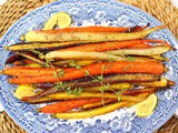 Honey Roasted Carrots with Lemon and Herbs