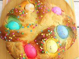 Italian Easter Bread #EasterRecipes #BreadBakers