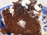 Marshmallow Hot Chocolate Bundt Cake #BundtBakers