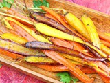 Pan Roasted Carrots with Apple Molasses #SundaySupper