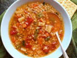 Vegetable Pastina Soup #SoupSwappers