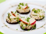 Cheese & apple rounds (taler)