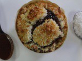Coconut Streusel Topping Mocha Cupcakes