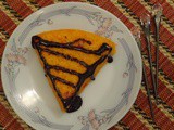 Eggless Fanta Orange Cake