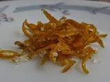 How to make candied orange peels
