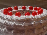 Swiss Black Forest Cake with Moist Chocolate Genoise