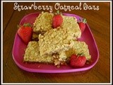 Strawberry Oatmeal Bars