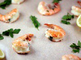 Grilled Mozzarella Stuffed Shrimp