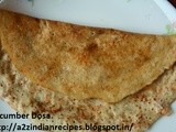 Cucumber / Kakdi Dosa