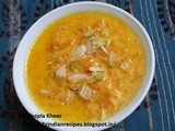 Lal Bhoplyachi Upvas Kheer / Red Pumpkin Kheer