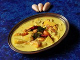 Chakka Kuru Manga Curry | Jackfruit Seed and Mango Curry