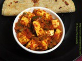 Delicious, Spicy Tawa Paneer | Paneer Tava Masala