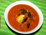 Pineapple Menaskai | Pineapple Gojju: Pineapple Curry from Mangalore