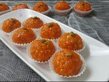 Diwali Special Recipe Motichoor Boondi Laddu/Ladoo