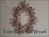 Diy: Toilet Paper Roll Wreath
