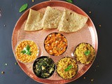 Easy and Simple Veg.Thali Ready in 30 Minutes