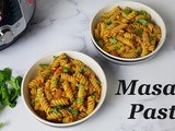 Indian Style Masala Pasta in the Instant Pot / Desi Style One Pot Masala Pasta