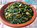 Spinach-Garlic Stir Fry