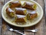 Cannoli al limone e pistacchio
