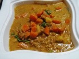 Carrots-Sweet Potato- Alasande Curry