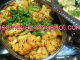 Cauliflower Dry Curry