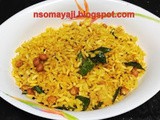 Easy Mandakki / Puffed Rice Oggarane