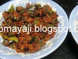 Kesu Suruli Palya. (Colocasia Leaf Spicy Curry)