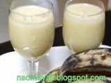 Musk Melon & Nendra Bale Fruit Juice/Milkshake